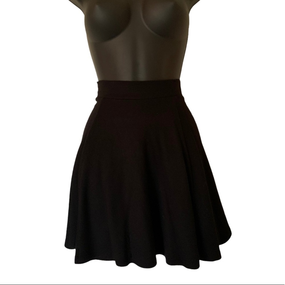 Black Skater Skirt